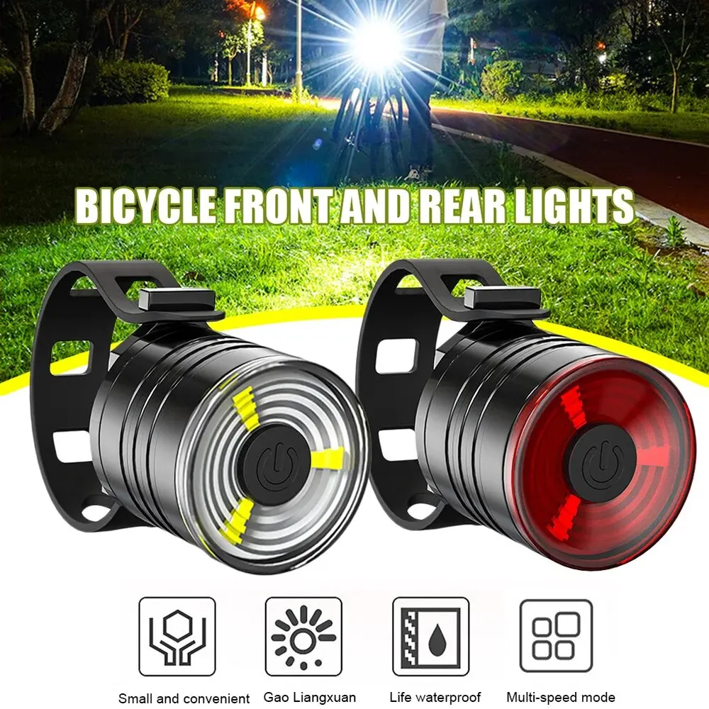 LEDBicycleRearLightWaterproofMTBBikeTaillights3LightingModes