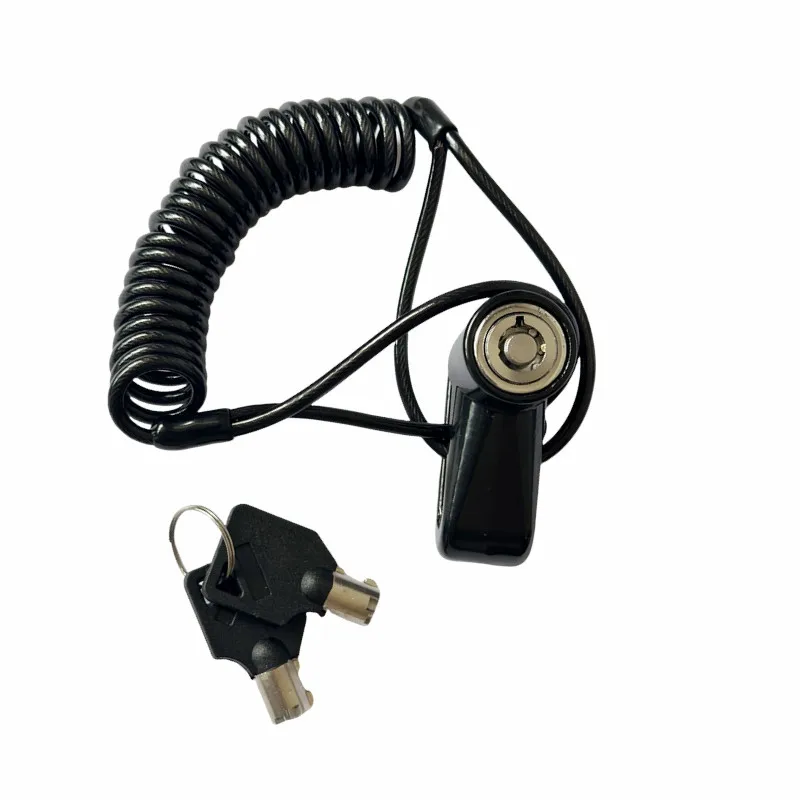 Disc Brake Lock Motorcycle Disc Brake Lock Anti-theft Lock Electric Scooter Disc Brake Lock with Steel Wire Bicycle Mountain Bike Motorcycle Disc Safety Theft Protec