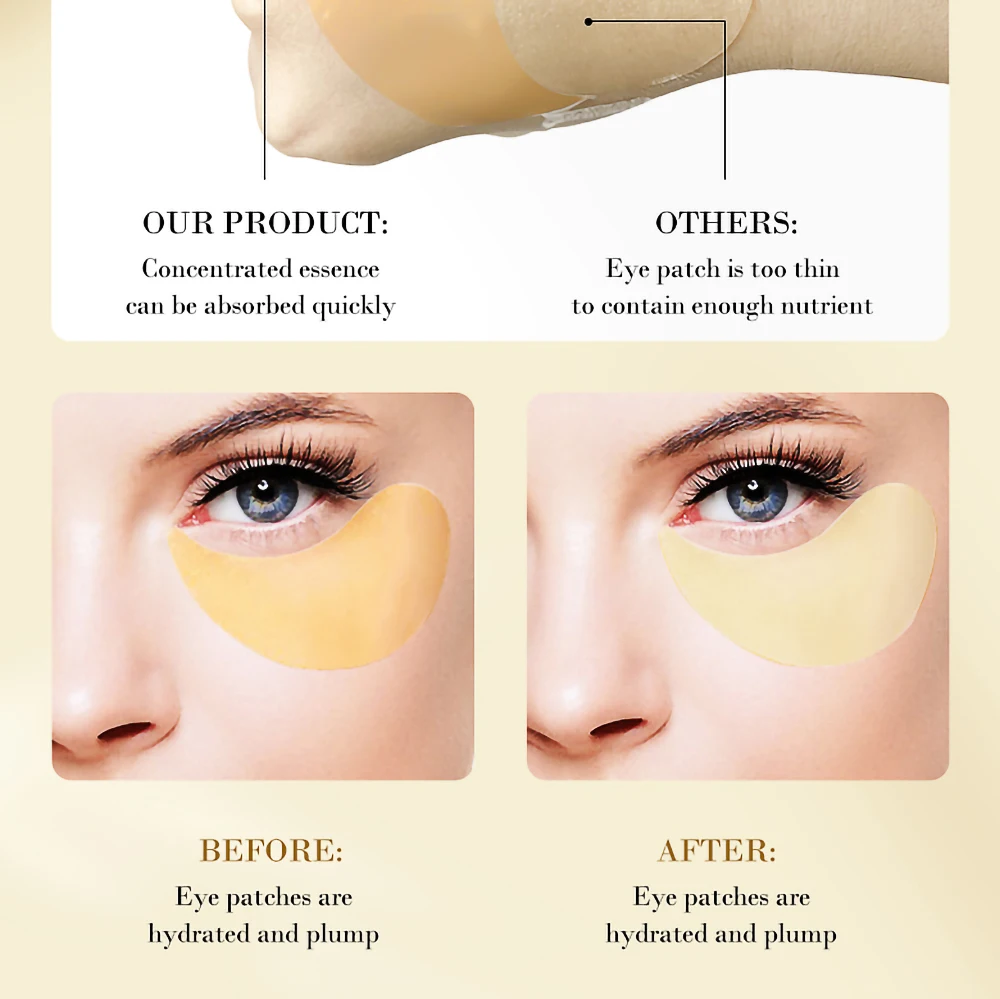 Sb2e21278f1dd4fe88ea40d19a96f7fc9g Skincare Products 24K Gold Hyaluronic Acid Eye Mask Remove Dark Eye Circles Collagen Eye Patches Korean Face Care Product