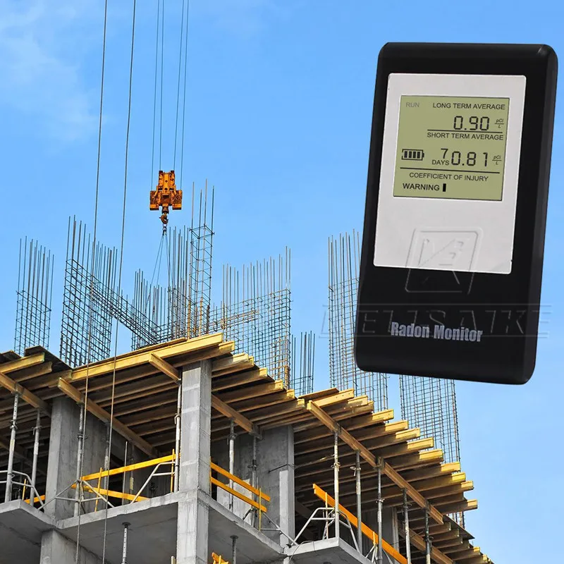 Professional Radon Tester Digital Radon Monitor RN55 Gas Detector