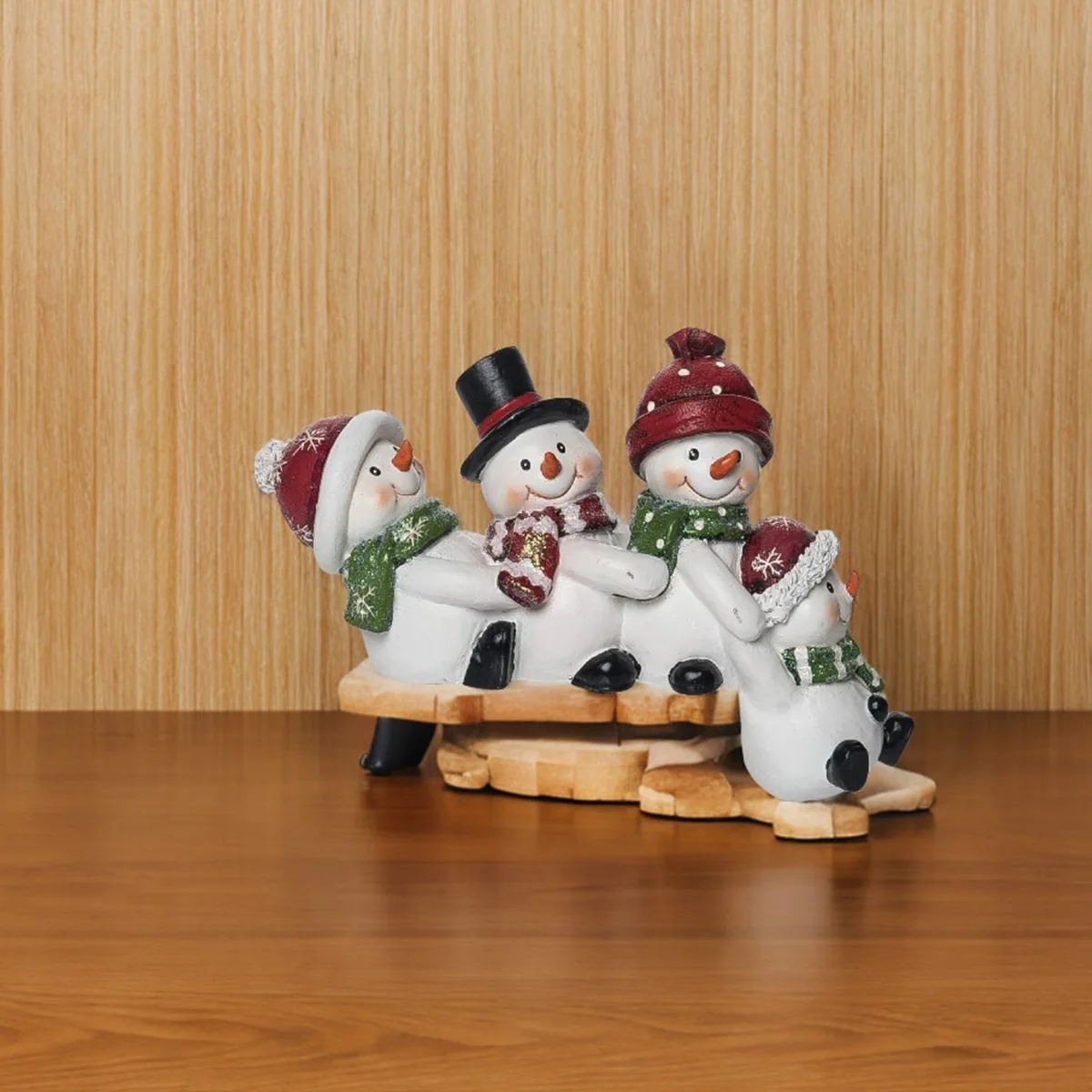 Cute Snowman Resin Decor 4