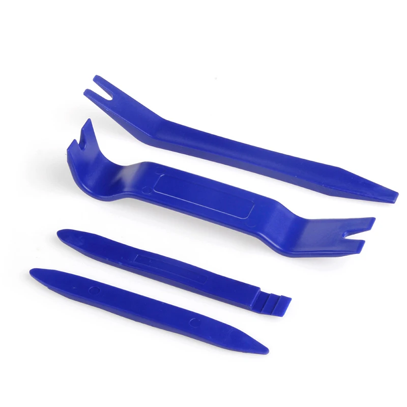 

U90C 1 Set(4Pcs) Car Interior Dash Radio Door Clip Panel Trim Kit Open Removal Tools