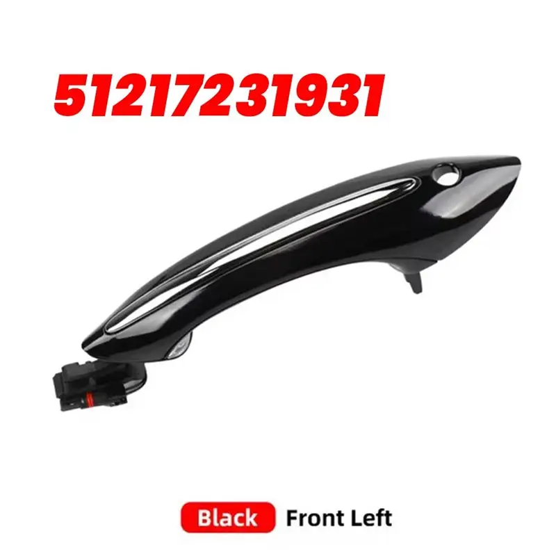 1쌍 프론트 도어 핸들 컴포트 액세스 51217231931 BMW 5 6 7 시리즈 F07 F10 F11 F06 F12 F13 F01 F02 51217231934 좌핸들용