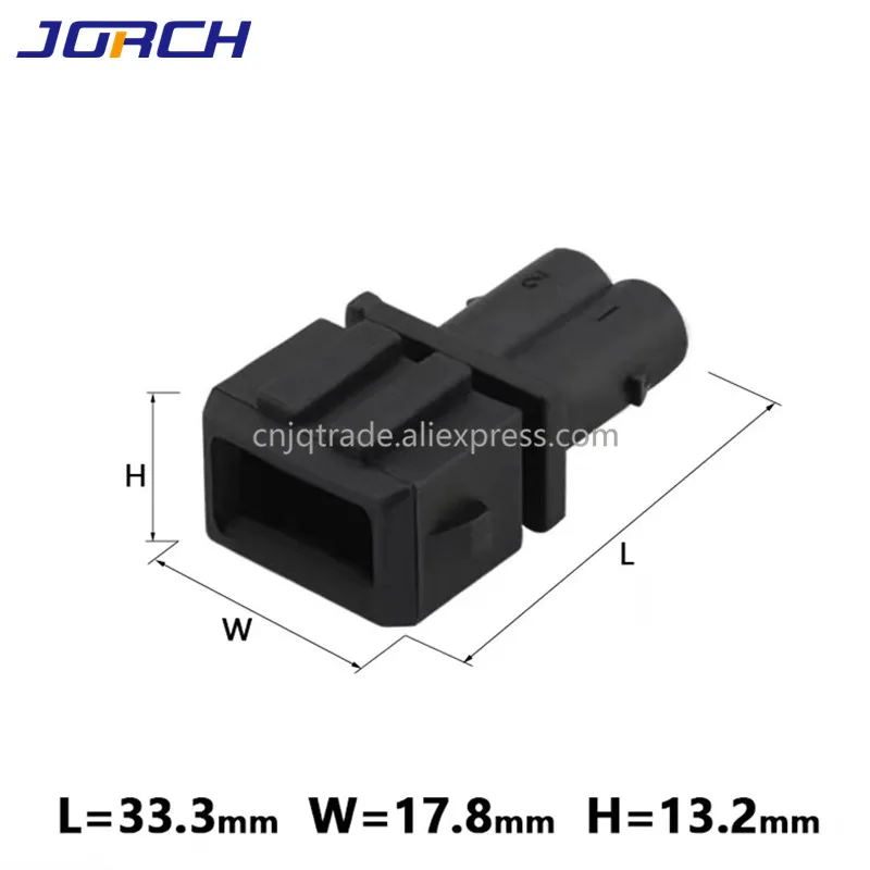 12185025 Automotive stecker versiegelt weibliche 2-pin analog FÜR 