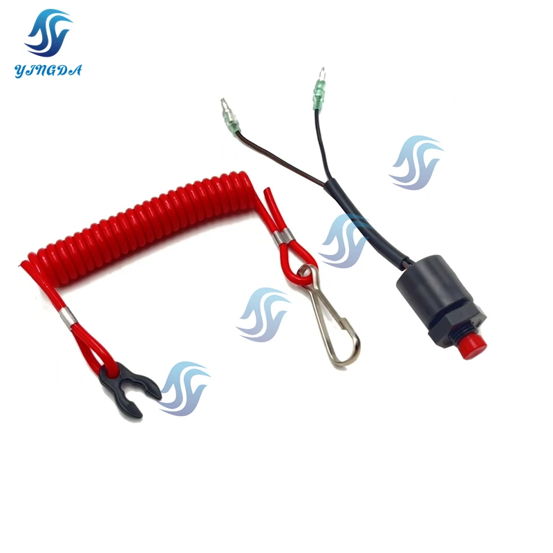 37820-92E02 Stop  Switch Assy  Emergency  (Terminal Type) For Suzuki  Outboard  Remotor Control Box Emergency