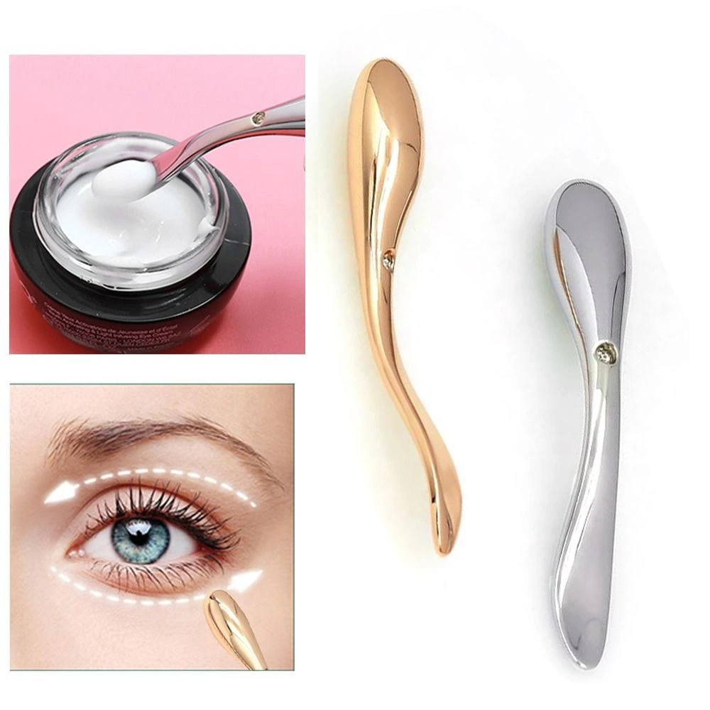 Eye Cream Applicator Eye Rolling Massage Stick Cream Mixing Spatula