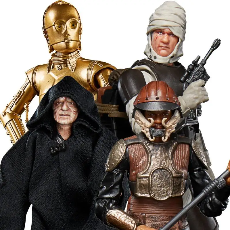 

Hasbro 6inch Original Star wars Black Series Sith Emperor C-3PO Archive Lando Calrissian (Skiff Guard) Collection Action Figure