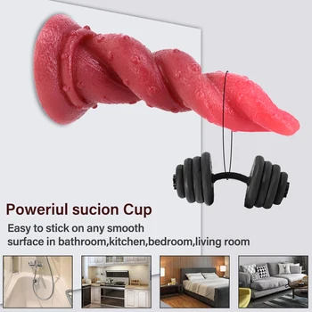 Realistic Silicone Animal Penis Dildos For Women Masturbator Dick Suction Cup Anal Plug Dilldo Huge Monster Dildo Woman Sex Toys 5