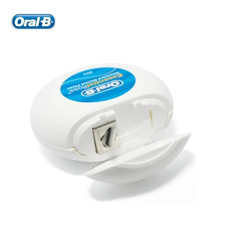 Oral B Essential Smooth Comfort Mint Dental Floss - Ultra-Fine Deep Clean, 50m