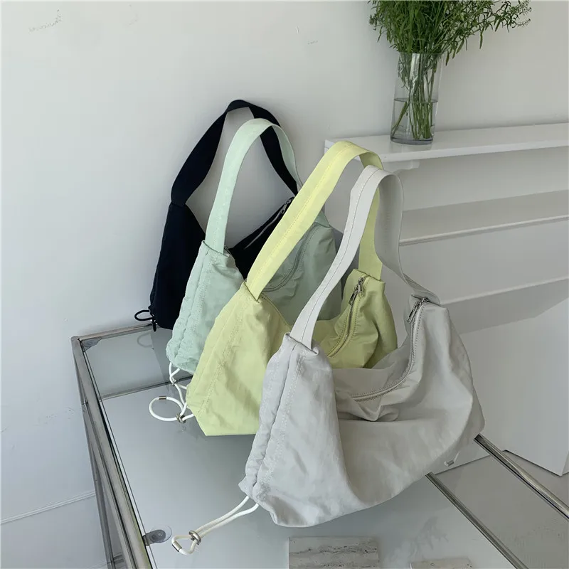 

Women's School Bags For Women Shoulder Ladies Designer Handbag Solid Large Capacity Casual Canvas Shoulder Female Bags