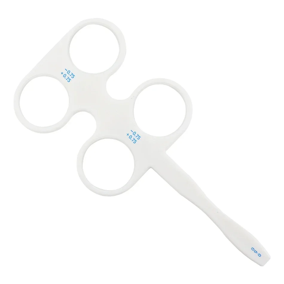 4 Lens Plastic Optical Flipper Ophthalmic Holder eye trainer occluder optometry equipment ophthalmic holder