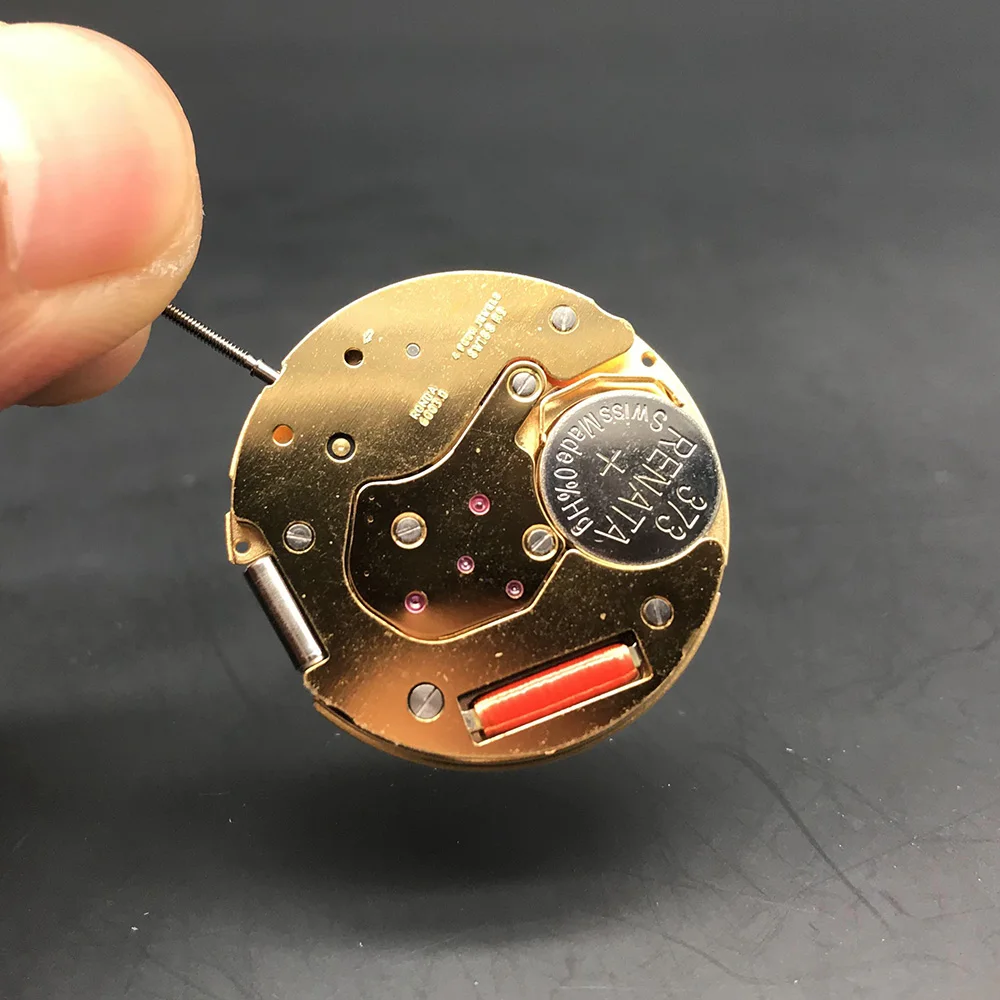 6003D/6003.D 론다 스위스 무브먼트, 최고 품질 쿼츠, 네 보석, 럭셔리 골든 화이트 데이트휠, - 티몬