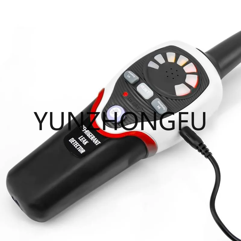 

Refrigerant Halogen Leak Detector Tester Meter RLD-382P Air Conditioner Refrigeration System Halogen Gas Freon Leak Detector