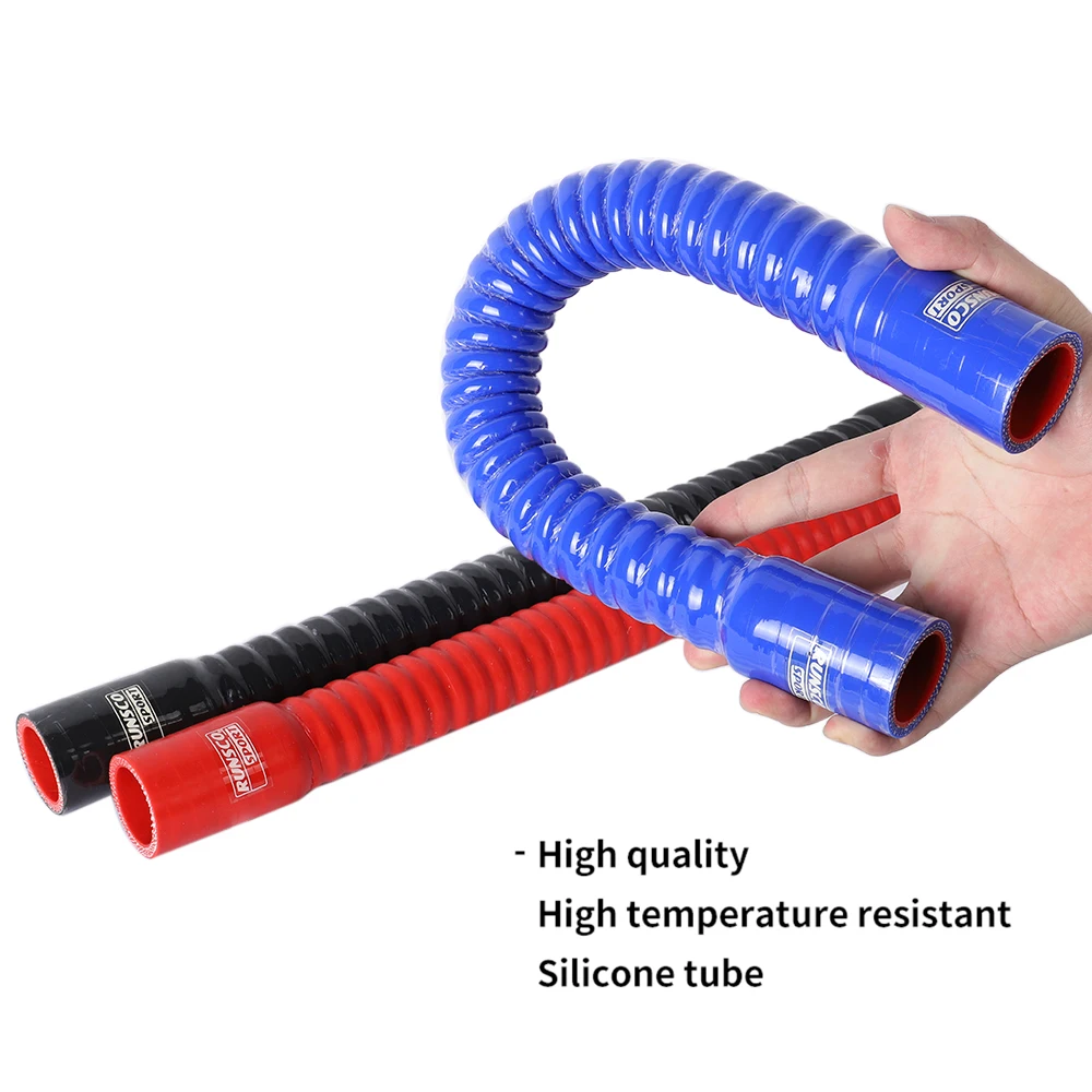 ID16 18 20 25 28mm Silicone Flexible Hose Radiator Tube for Air Intake