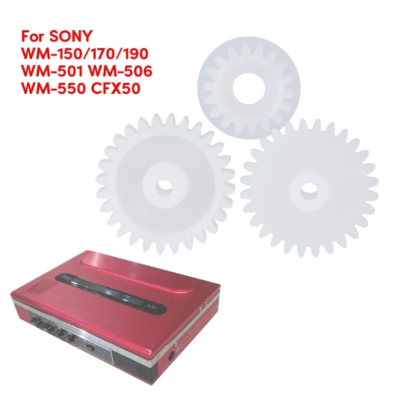 Sony、カセットギア用の交換用ギアセット、wm150、170、190wm501