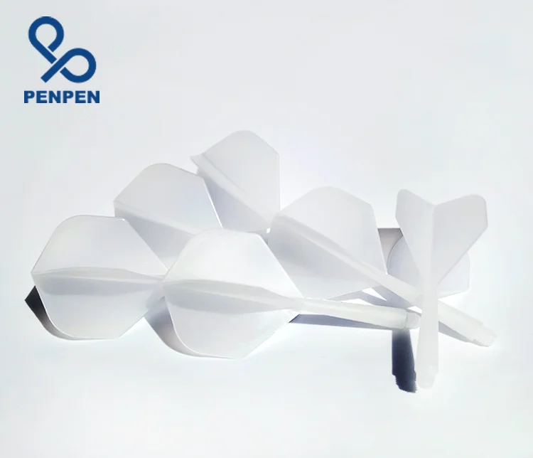 PENPEN darts 6pcs Professional Dart Flights 2BA Screw Soft In-one Integrated Dart Flights and Shafts,LT01