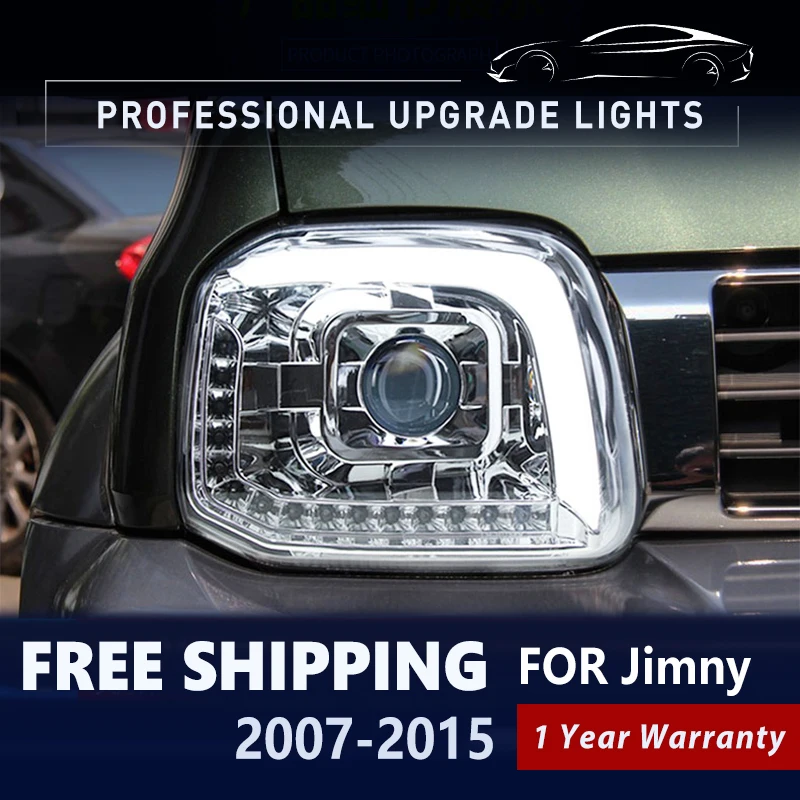 

Car Styling For SUZUKI JIMMY Head Lamp 2015 2016 Year Led Front Headlight Assembly