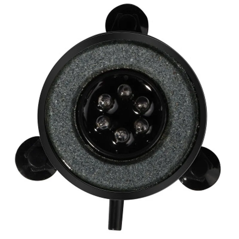 LED Lamp Aquarium Light Aquarium Lamp 1PC Color Changing LED Waterproof Aquarium Light Round Fish Tank Bubbler Decor Lamp Aquarium Fish Tank Pool Led Lights