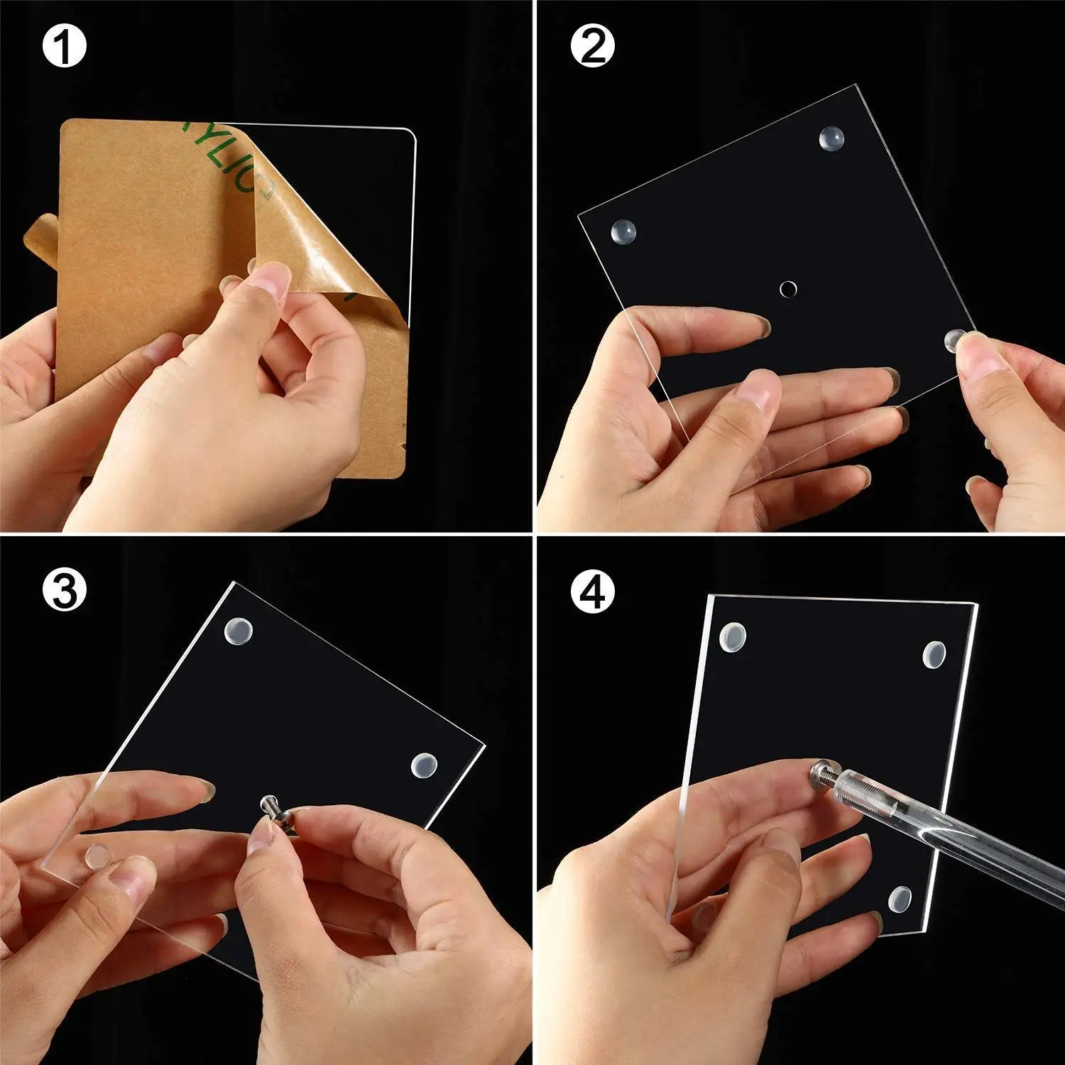 1pc Donut Stand Acrylic ,Clear Bagel Holder Stand, Donut Tower Stand, Donut Display Stand for Dessert Table, Doughnut Holder