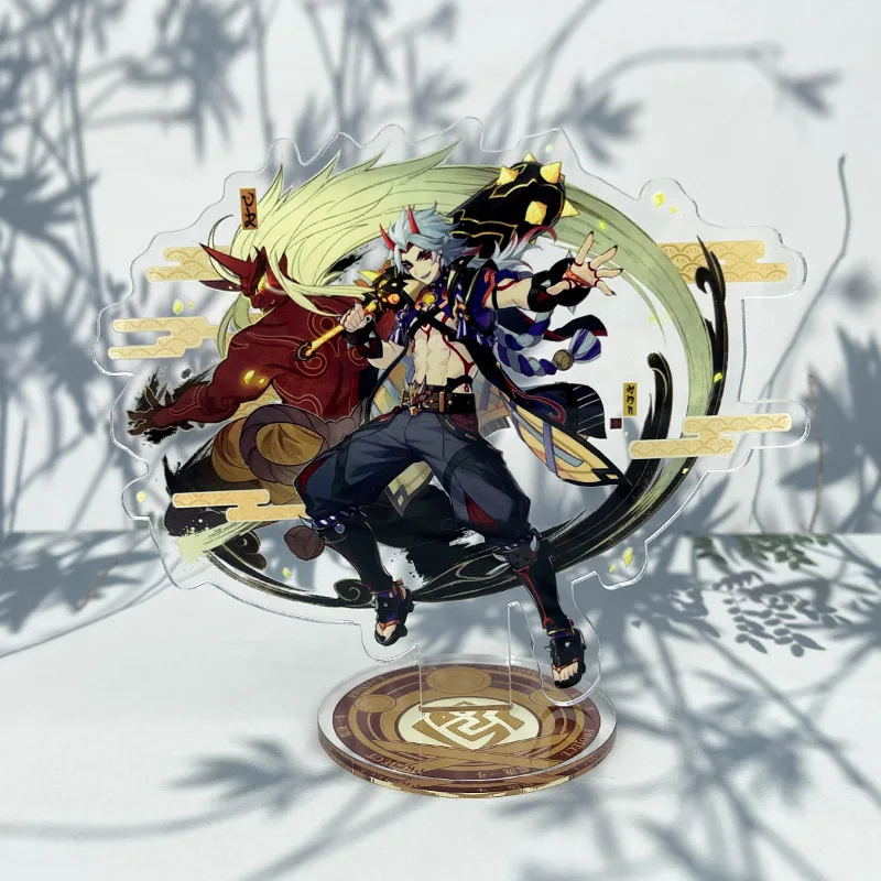 Spiel Auswirkungen Neue Stand Figur Acryl Yelan Chevreuse Navia Xiao Cosplay Modell Platte Schreibtisch Dekor Fans Freund Geschenk – Detail 7