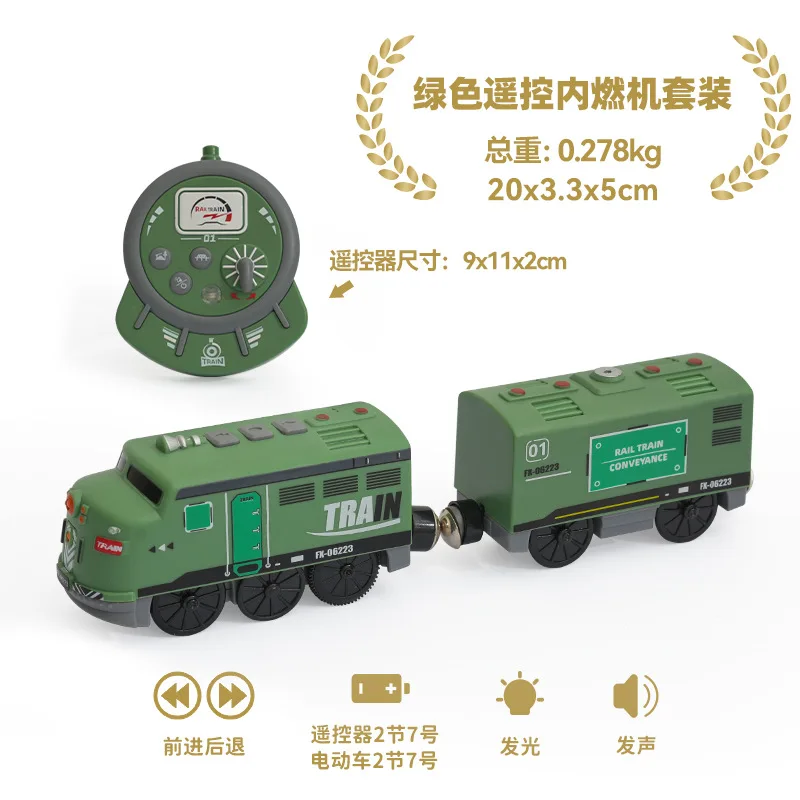 Deluxe Remote Control Electric Train Toy Set