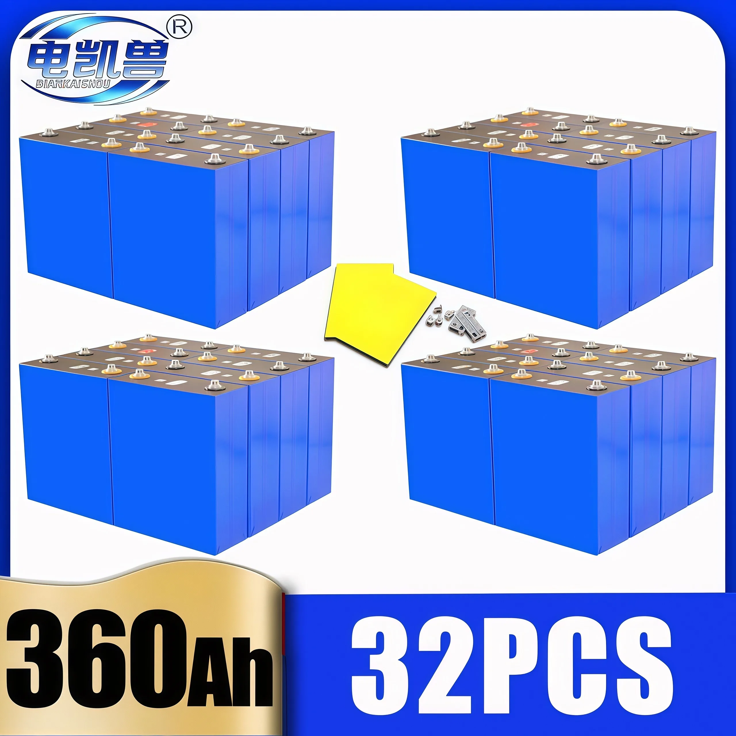 3.2V 360Ah 32PCS