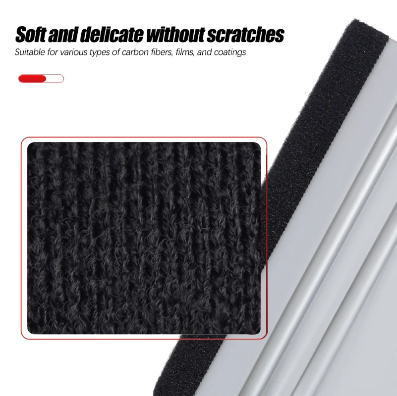 Car Film Wrap Tool Large Double-sided Square Film Scraper Wallpaper Pasting Stickers Squeegee Window Tint Tool Car Accessories