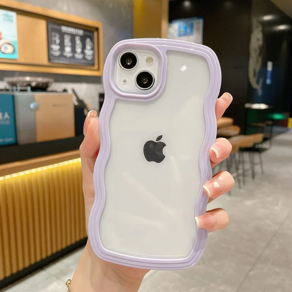 thumbnail image 1 of Funda de teléfono transparente a prueba de golpes para iPhone, carcasa dura de PC para iPhone 11, 12, 13, 14 Pro Max, X, XR, XS Max, 7, 8 Plus, 1 of 5