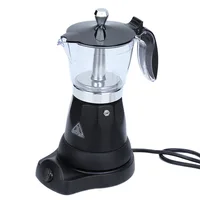 220V 300ml Aluminum Electric Mocha Pot Italian Coffee Maker Household Fast And Convenient Electric Coffee Pot 2