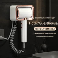 HOMEFISH Sèche-cheveux exclusif pour hôtel, sèche-cheveux électrique mural haute puissance, lampe de poche pour salle de bain sans perceuse 3