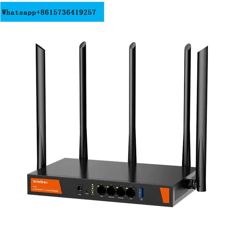 

W30E Wireless WiFi6 Enterprise Mesh Router 4*LAN Gigabit 3000Mbps 2.4GHz 5.8GHz USB 5G Access Point Dual Bank 1.7GHz 256MB