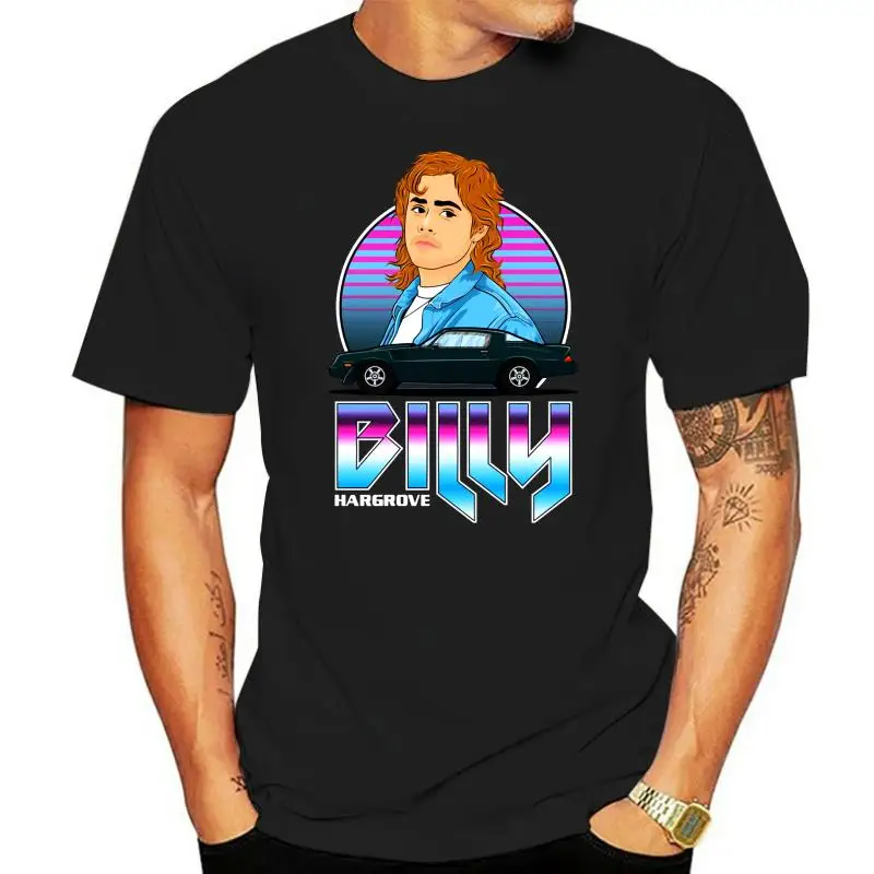 thumbnail image 1 of Camiseta unisex de Billy Hargrove Stranger Retro 80'S Metal Dacre Montgomery Things, camiseta para hombre, camiseta pintada, camiseta 2024, camiseta para hombre, 1 of 5