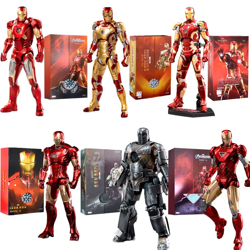ZD Original Iron Man Legends Mk42 War Machine MK1 MK2 MK3