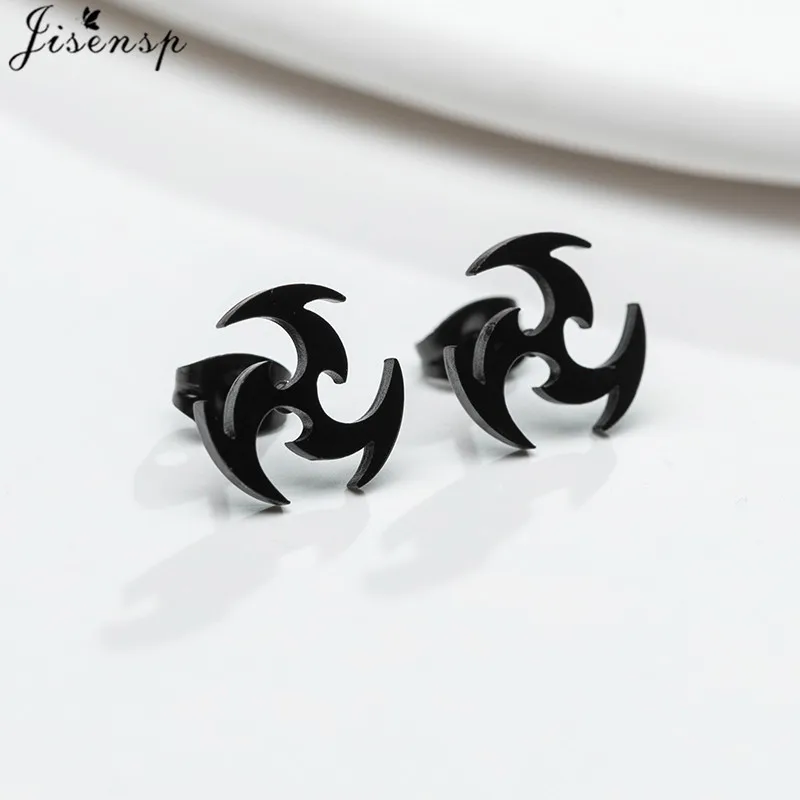 Einfache Genshin Impact Ohrringe für Damen und Herren, Punk-Darts Edelstahl-Ohrstecker, Persönlicher Cosplay-Schmuck, Abendgeschenk – Detail 29