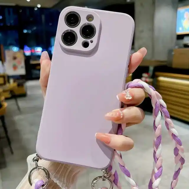 Fundas Para Iphone 14 Xiaomi Funda Con Cuerda Para Xiaomi Redmi Note 14 Pro 4G - Transparente Con Correa Morada Los Cuatro Acuerdos Libro