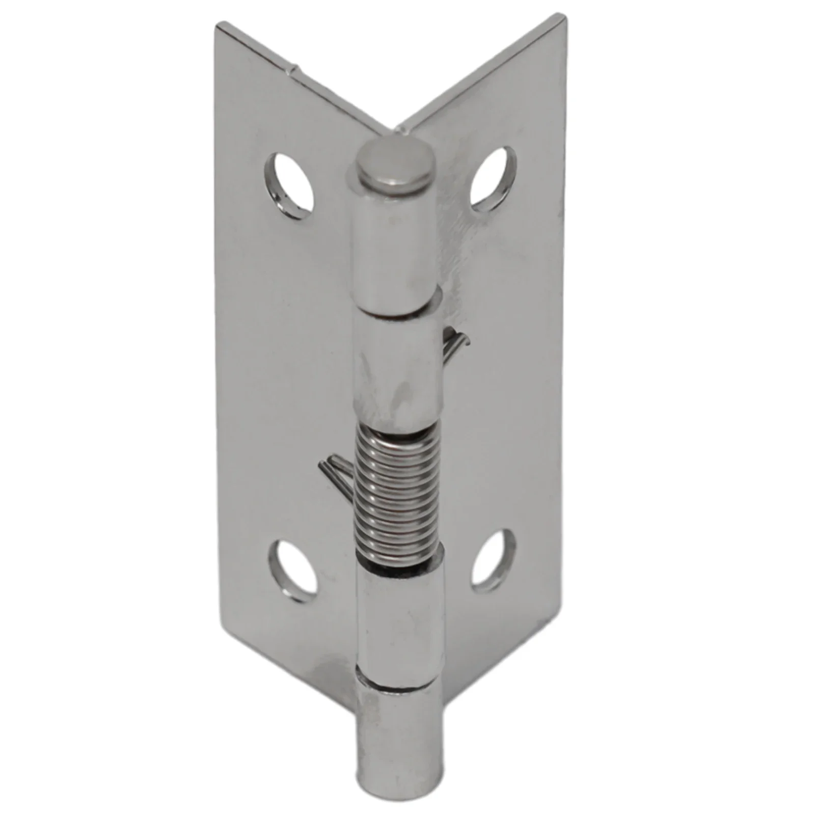 2pcs Stainless Steel Cross Hinges Automatic Rebound With Spring Cabinet Window Door Folding Hinges Furniture Supplies