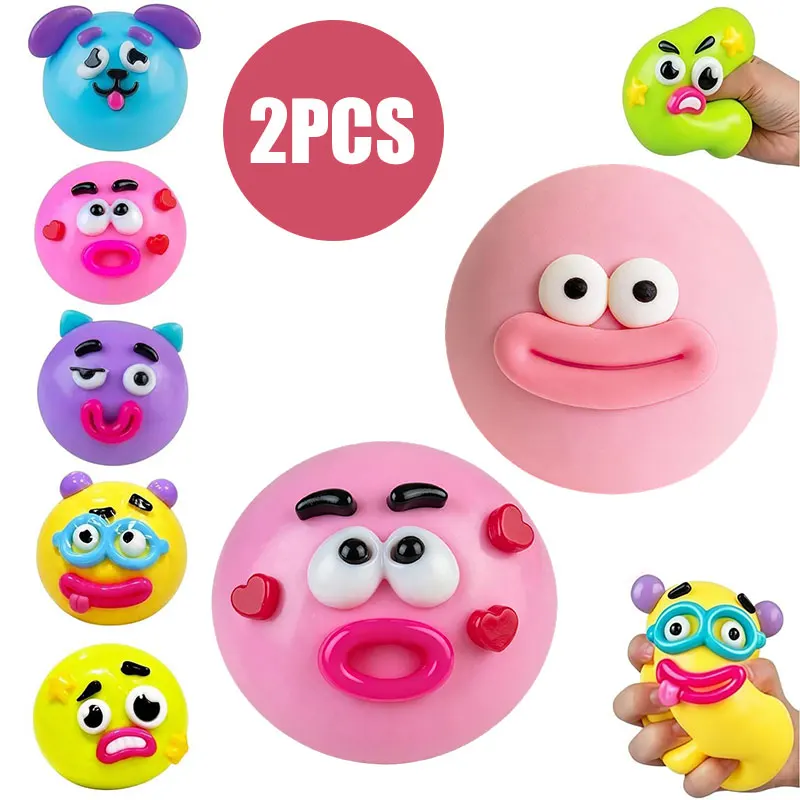 Squishy DIY Curiosities Dog Face Stress Relief Toy - Soft, Slow-Rise Sensory Decompression Gift