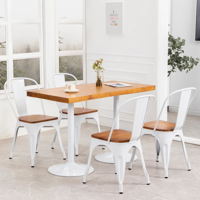 Coffee Modern Restaurant Table Industrial Space Saving Outdoor Makeup Restaurant Table Corner Balcon Mesas De Comedor Furniture