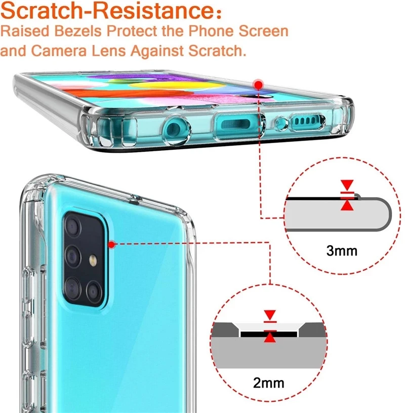 360 Full PC+TPU Silicone Case Xiaomi Redmi Note 7 8 9 10 10S 9S 8T 8A 7A Pro Cover For Mi 11 10T Lite Poco X3_voghion.com