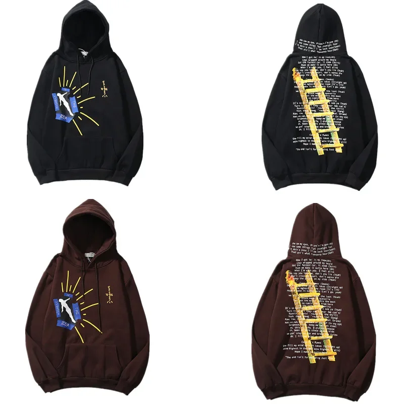 

Y2k harajuku High Street Hip Hop Kanye Same New Kanye3D Digital Printed Hoodie, European and American Loose Size Casual Coat