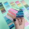 2400Pcs Stationery Index Tabs Self Adhesive Page Markers Transparent Waterproof Sticky Notes Classify Files Flags Posted It 6