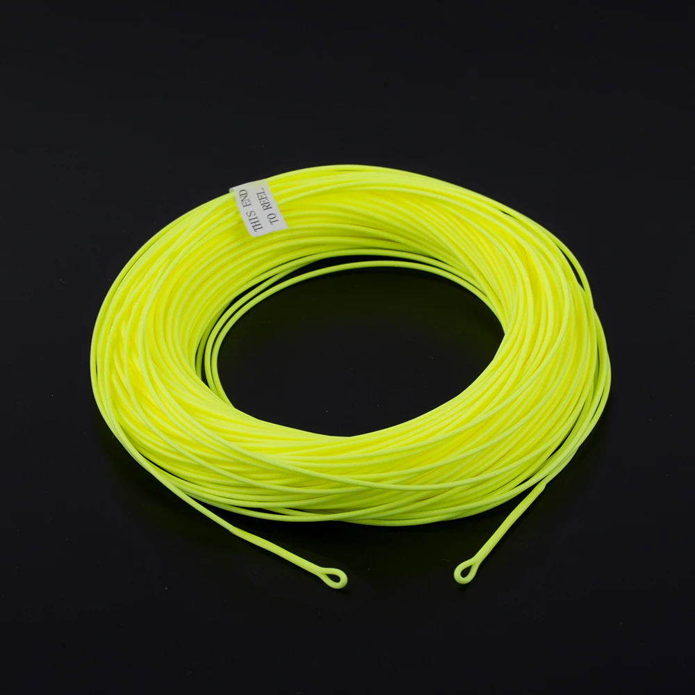 HERCULES Fly Fishing Line 90FT Floating Weight Forward Fly Line with Double  Welded Loop, Fluorescent Yellow Moss Green WF3F WF4F - AliExpress