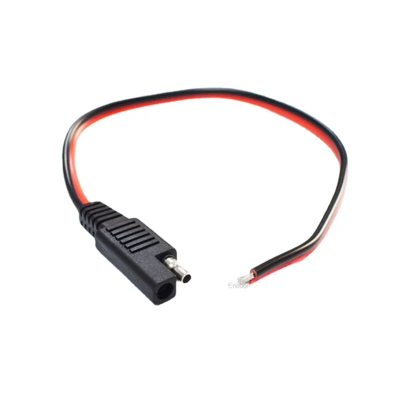 

30cm SAE Power Extension Cable, 16AWG, 1.31mm², 15A, Pure Copper, for Photovoltaic Solar Energy