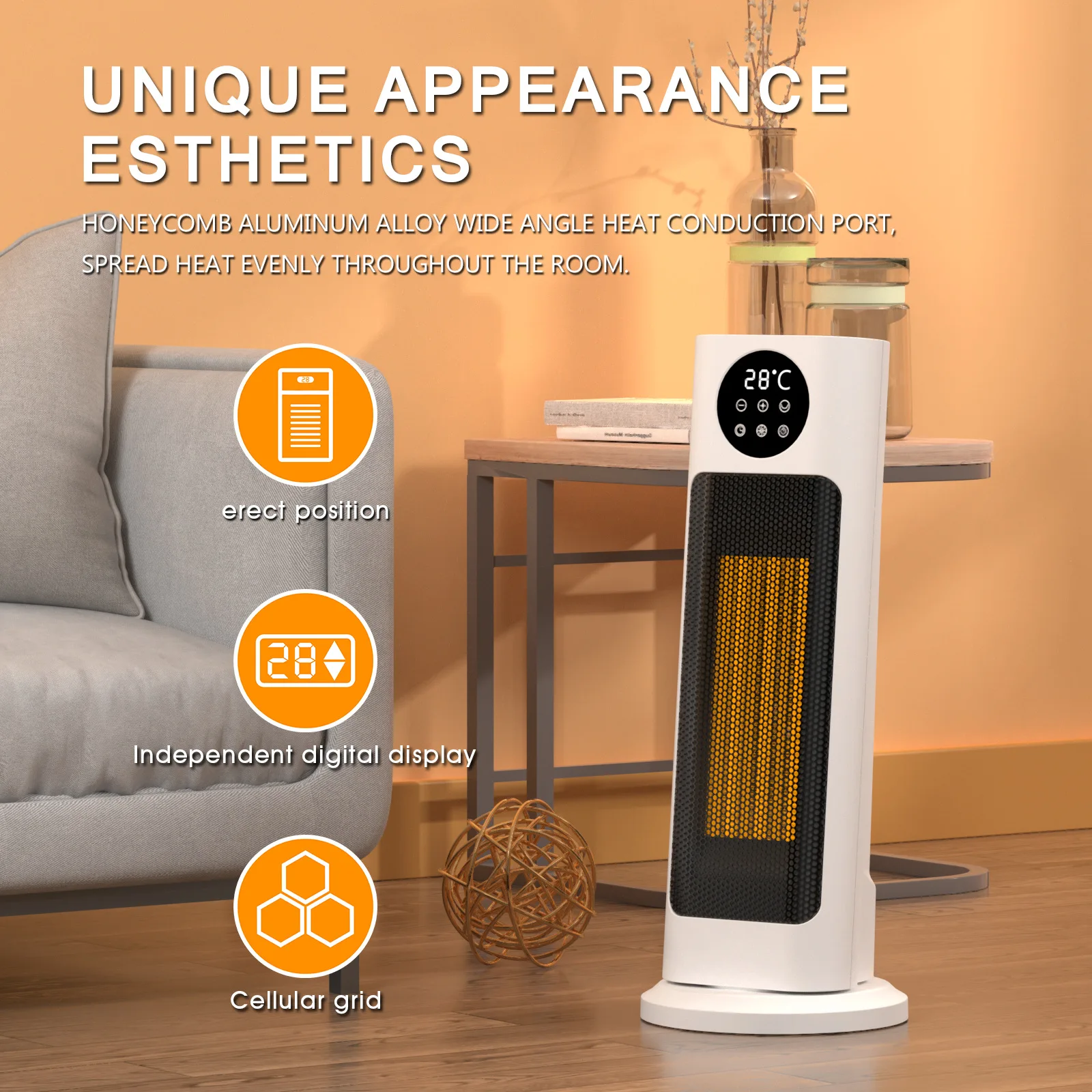 Electric Heater 1500W Portable Desktop Fan Heater 240V Ceramic Heating Warm  Air Blower Home Room Warmer Machine for Winter _ - AliExpress Mobile