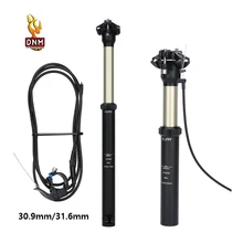 DNM Mountain Bike Dropper Seatpost 30.9mm 31.6mm Aluminum Alloy Internal Cable/External Cable Bicycle Seat Tube