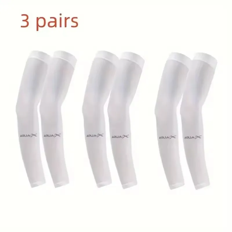 Breathable UV Protection Sleeves for Outdoor and Sports Activities