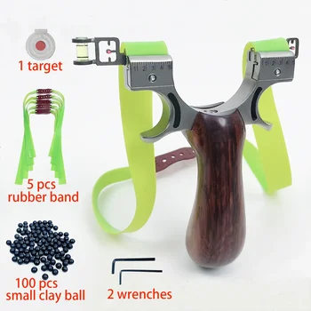 Stainless Steel Slingshot Outdoor Entertainment and Leisure Hunting Tools, Professional Bow and Arrow Shooting Equipment 1