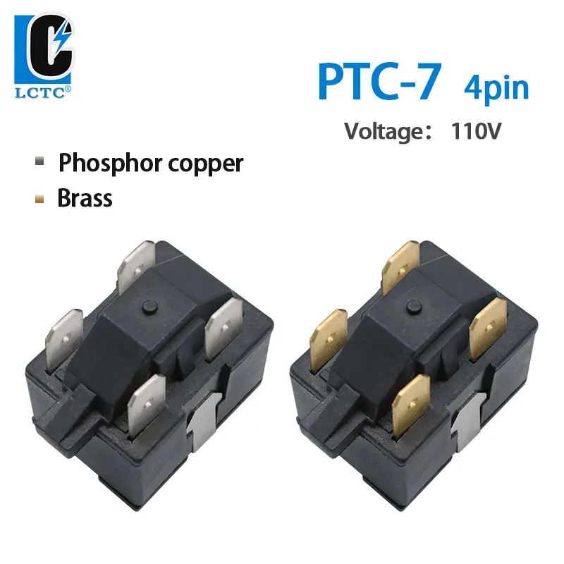 PTC74712152233OHMStainlessSteelStarterRelayAirConditionerCapacitorRefrigerator.jpg