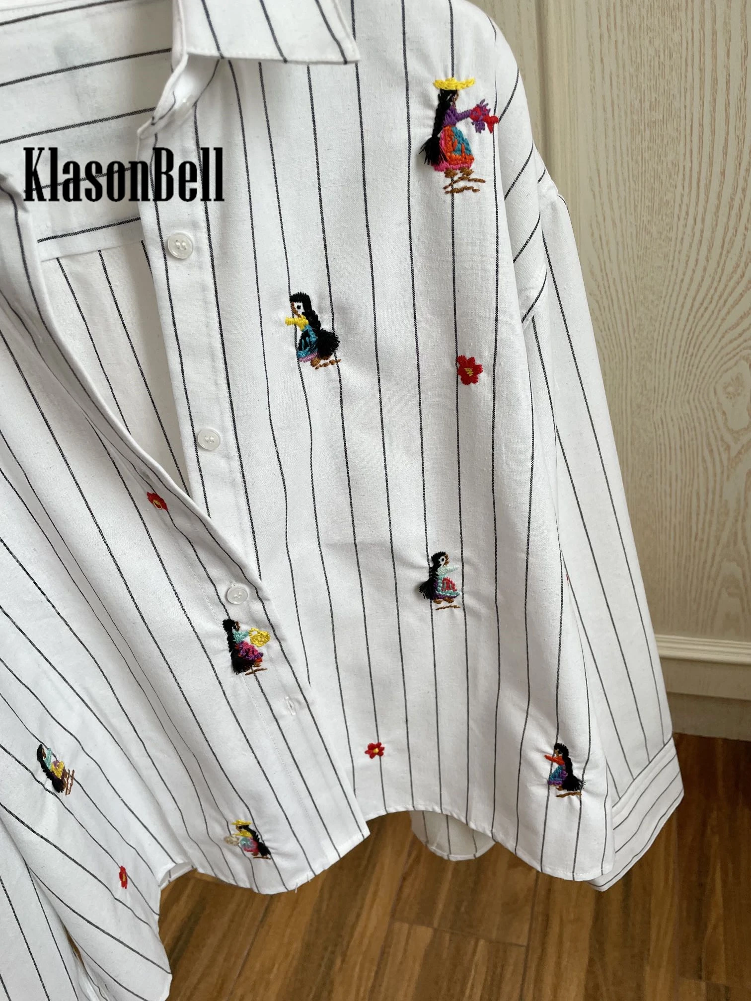 Illustrated Stripe Shirt