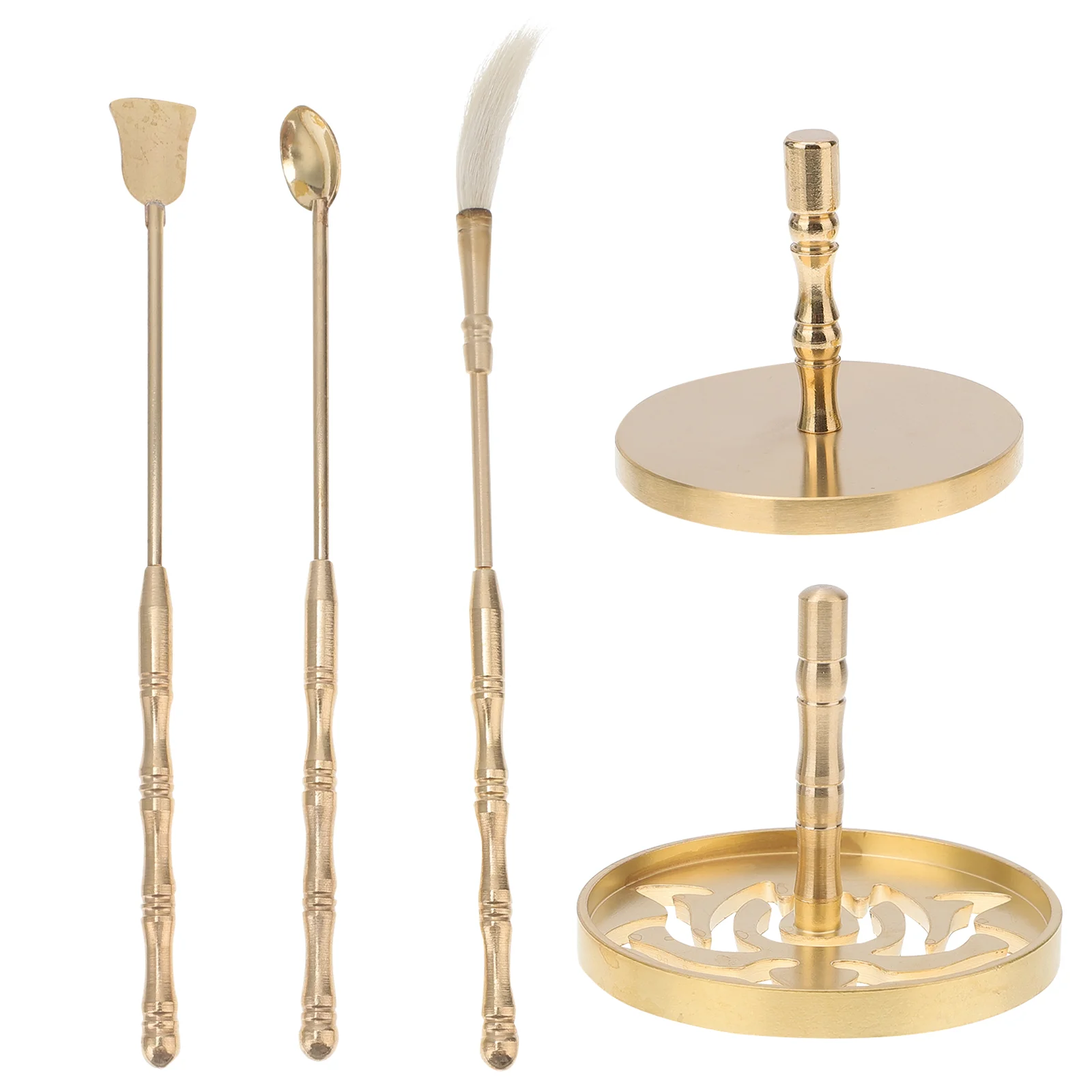 

Making Tools Brass DIY: brass mold 5pcs Cone Molds Press Brush Spoon for press tool Accessory mold tool set